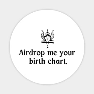 Libra Symbol - Airdrop Me Your Birth Chart Magnet